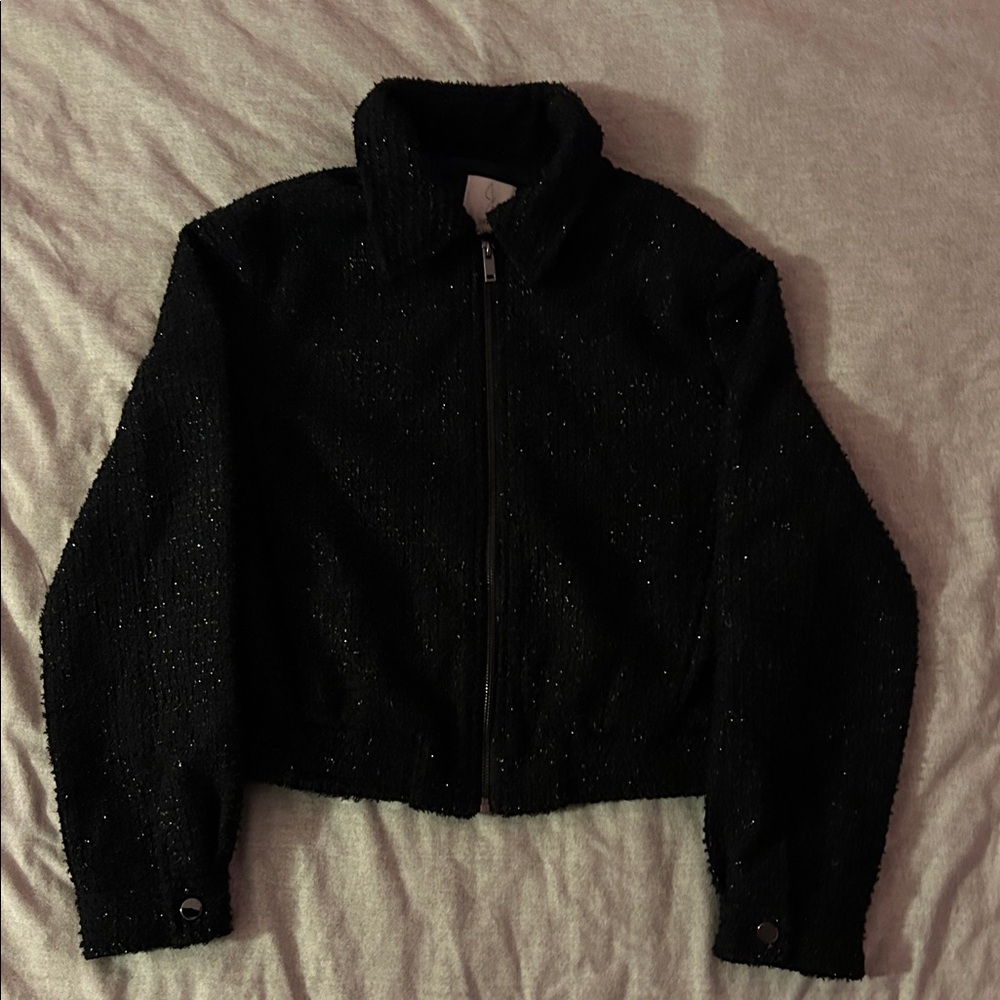 Black Joie Jacket | Sleek Everyday Coat | Work & Casual Layering